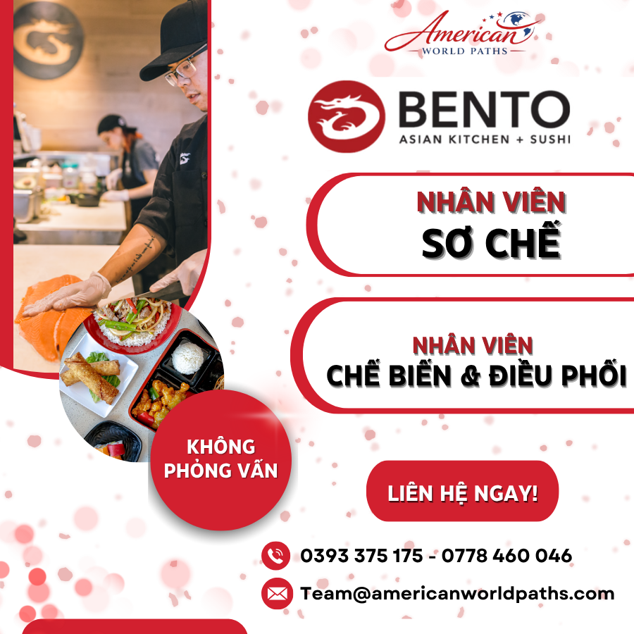 NHÂN VIÊN CHẾ BIẾN & ĐIỀU PHỐI/ NHÂN VIÊN SƠ CHẾ 