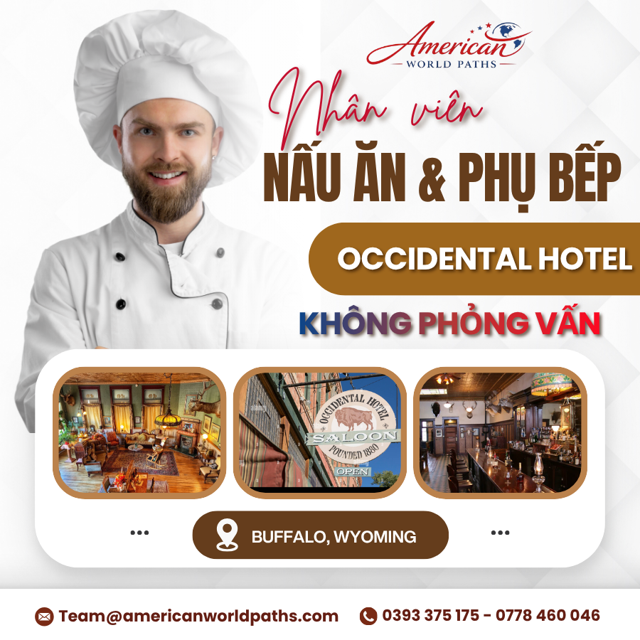 NHÂN VIÊN NẤU ĂN & PHỤ BẾP